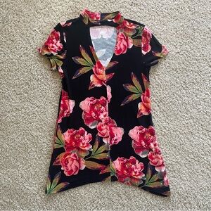 a.n.a Floral Blouse